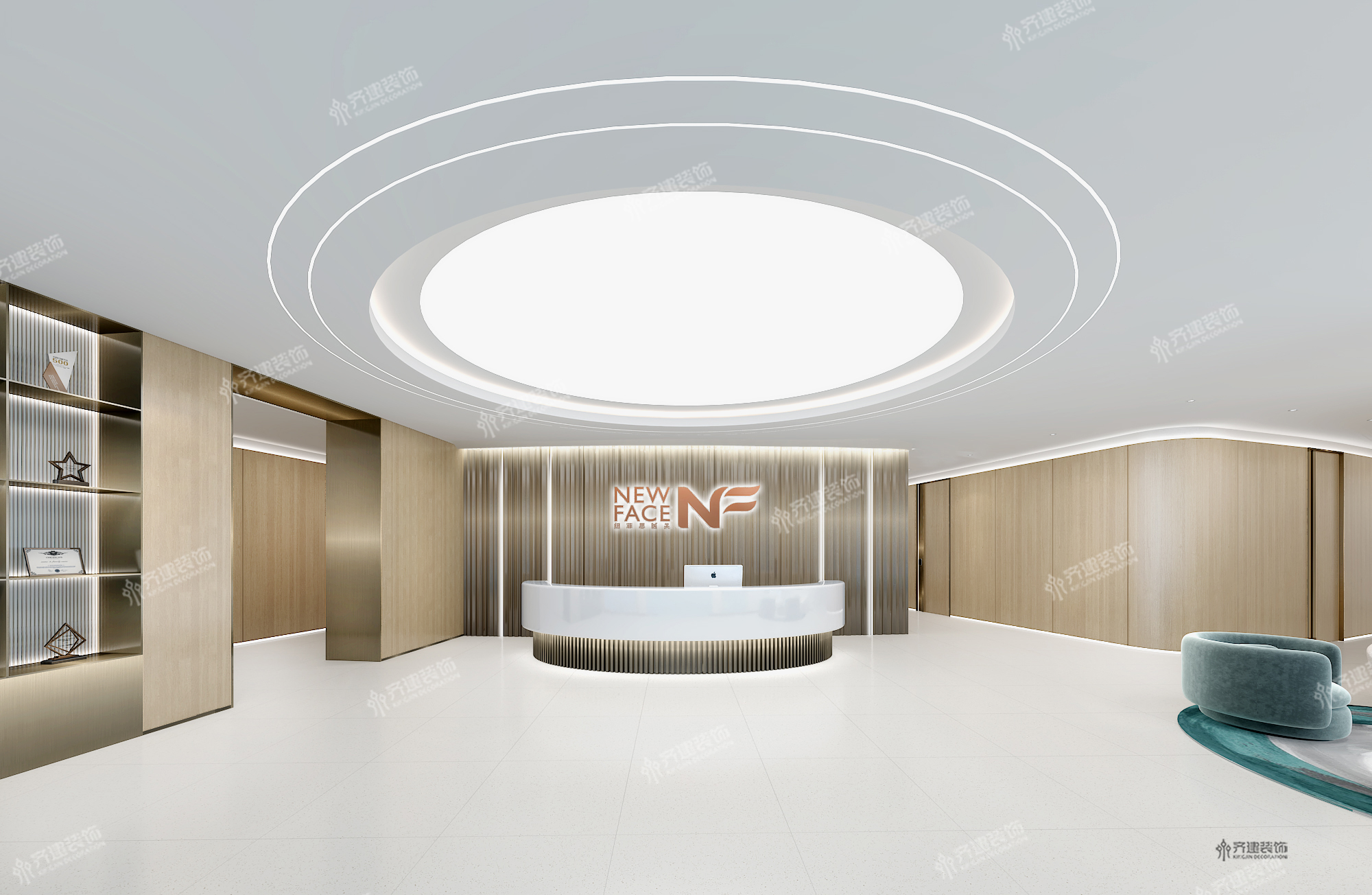 上海紐緋斯醫美診療綜合辦公室裝修設計案例