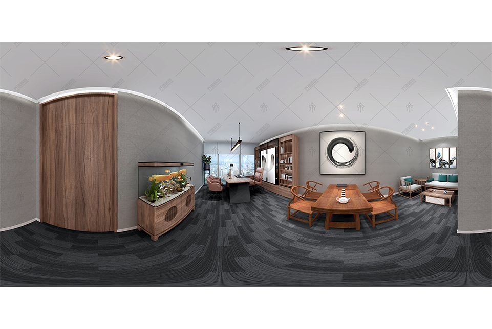 上海脈赫工業(yè)總經(jīng)理辦公室裝修設(shè)計