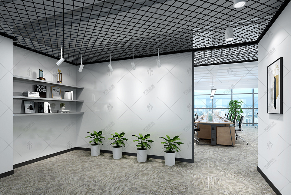 上海寶龍城辦公室展廳裝修設(shè)計(jì)