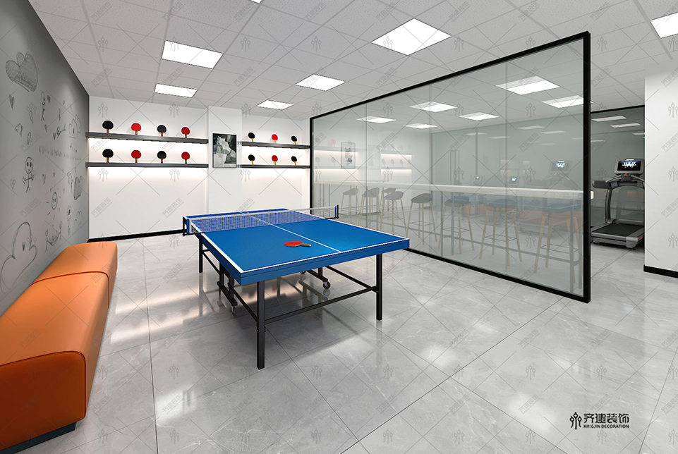 上海吉美瑞生辦公活動室裝修設計效果圖