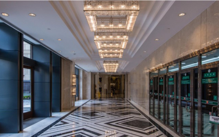 環球港高級辦公樓大堂前廳