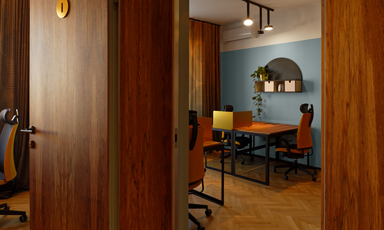 上海聯合辦公空間隔板裝修設計
