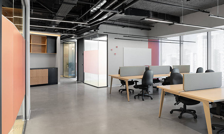 上海辦公室裝修員工區設計示例 上海辦公室裝修員工區設計示例