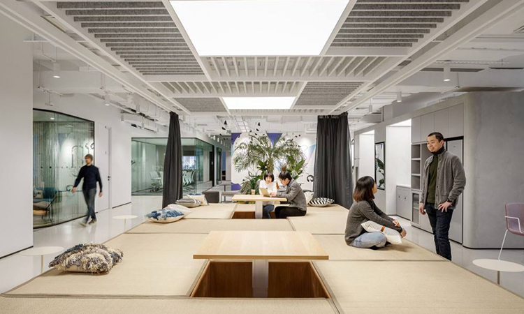 上海游戲辦公室裝修公司榻榻米區作品 上海游戲辦公室裝修公司榻榻米區作品