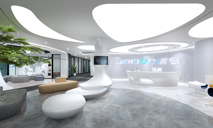 上海辦公室logo墻如何裝修設計？