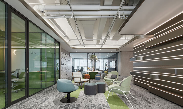 上海小微企業品牌辦公室裝修效果圖