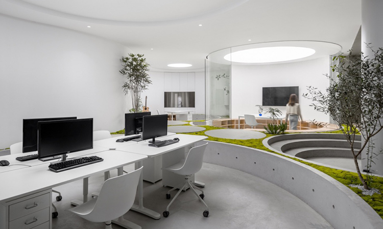 上海現代簡約風辦公室裝修效果圖