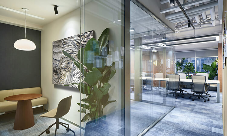 上海辦公室裝修動線照片