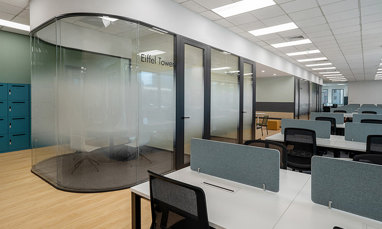 辦公室工位布局效果 辦公室工位布局效果