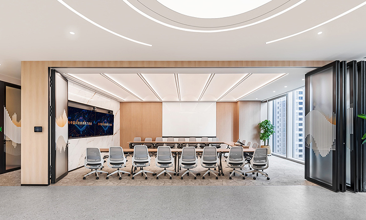 上海辦公室裝修竣工現場 上海辦公室裝修竣工現場